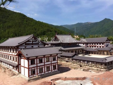 天津寺院重建工程施工